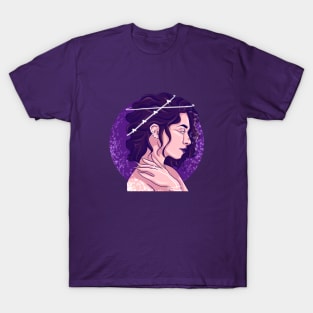 Somber Goddess of Purple T-Shirt